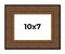 Photo Size Museum Black Picture Frame - UV Acrylic, Foam Board Backing, Hanging Hardware